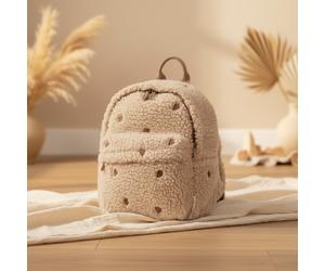 Little Dutch Teddy-Rucksack Taupe 12 × 22,5 × 29 cm