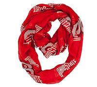 Little Earth Productions Littlearth NCAA Infinity Schal, Damen, NCAA Sheer Infinity Scarf, Standardfarbe, 70” H x 25” W