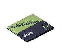 Little Earth Productions Littlearth NFL Seattle Seahawks Doppelfalt-Geldbörse, Team-Farbe, 10,2 x 12,7 x 2,5 cm