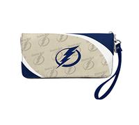 Little Earth Productions Littlearth Tampa Bay Lightning NHL Curve Zip Organizer Wallet