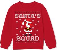 Little Hand Jungen Sweatshirt Weihnachtsdinosaurier Pullover Kinder Warme Weihnachtspullover Weihnachtsmann Oberbekleidung 104