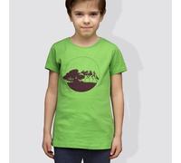 little kiwi Kinder T-Shirt, "Kojote", Green 7/8