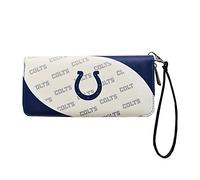 Littlearth Damen NFL Indianapolis Colts 1 Curve Zip Organizer Geldbörse, Team-Farbe, 20,3 x 10,2 x 2,5 cm