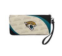 Littlearth Jacksonville Jaguars NFL Curve Zip Organizer Wallet