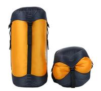 Litume Kompressionssack 6L, 8.5L, 10L, 13L, 16L, Leicht, Ultraleichter Kompakt mit Ripstop-Gewebe, 50% mehr Stauraum, für Schlafsack, mit Kordelzug für Camping, Rucksackreisen, Reisen (orange)