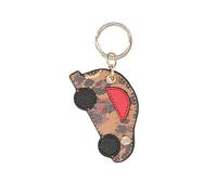 LIU JO AF3361E0141 Damen-Schlüsselanhänger braun/schwarz/rot, natur