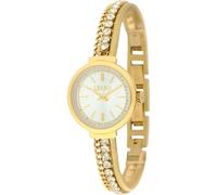 Liu Jo Fashion Ensemble TLJ2365 Damenuhr aus Stahl mit dreilagigem Armband, gold, Modern