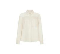 LIU JO - Beige Crêpe De Chine Blouse - Größe 46 - beige