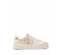 Liu-Jo BF3041EX191 Damen-Sneaker aus Butter-Leder, lässiges Modell. Ein bequemer Schuh für alle Gelegenheiten. Herbst Winter. EU 37, Butter., 37 EU