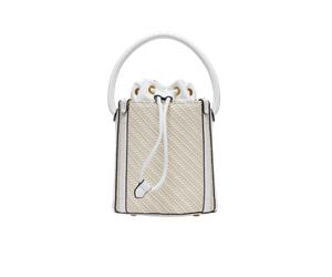 LIU.JO Bucket Bag, Beuteltasche, Umhängetasche, Off-White, Weiß