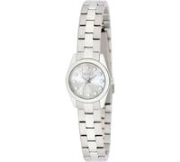 Liu Jo Casual Lively TLJ2436 Damen-Armbanduhr aus Stahl mit Kristallen, dünnes Armband mit Faltschließe, silber / schwarz, Modern