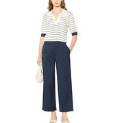 Liu Jo Damen-Poloshirt Art TA6215 MS55N, Wh.milk/Nt.blue Sky, Medium