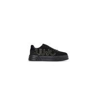 Liu Jo Damen Schuhe Sneakers Milano Cleo 09 Black PX002 Schwarz