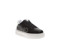 Liu Jo Damen Schuhe Sneakers Milano Kylie05P X100 Black Silver Schwarz