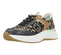 Liu Jo Damen-Sneaker Stardust 01 Black/Animalier, Schwarz , 36 EU