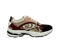 Liu Jo Damen Sneaker Trixie 01 Black/Nude/Animalier, Schwarz Nude Animalier, 38 EU