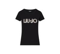 Liu Jo Damen-T-Shirt Art VA6169 JS003, Schwarz , Large