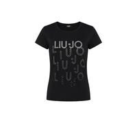 Liu Jo Damen-T-Shirt Art VA6171 JS003, Schwarz , Medium