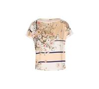 Liu Jo Damen T-Shirt Kurzarm Baumwolle WA6437J6308, Weiß, Medium