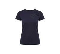 Liu Jo Damen-T-Shirt Night Blue Sky ES26LJ33 TA6155 JS923 93924, blau, Medium
