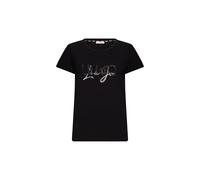 Liu Jo Damen-T-Shirt, Schwarz E26LJ08 Tf5287 Js923 M9845, Medium