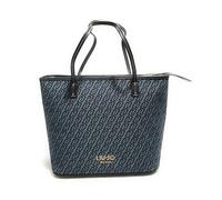 Liu Jo Damen Tasche Evrim Tote Jacquard Dress Blue BS26LJ20 AA6070 T379A Taschengröße: Groß