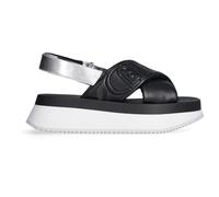 Liu Jo Damenschuhe, Modell Sandalen BA5089EX097, aus Kunstleder., Schwarz , 38 EU