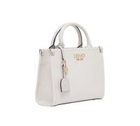 Liu Jo White Tote Bag mit Logo-Applikation Modell 'Ridhi' in Offwhite, Größe 1