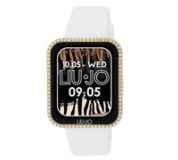 Liu Jo Damenuhr Smartwatch Voice Mini Slim Luxury Gold Weiß