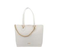 Liu Jo Einkaufstasche mit Logo und Kette, creme - Farb-Varianten: Avorio