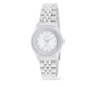 Liu Jo Elegante Quarzuhr aus Stahl - Dancing Elvy TLJ2658 - Armbanduhr mit Kristallen auf dem Zifferblatt und Armband aus Stahl
