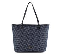 Liu Jo Damen Tasche Evrim Tote Jacquard Dress Blue BS26LJ20 AA6070 T379A Taschengröße: Groß