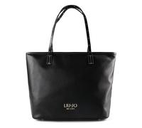 Liu Jo White Tote Bag mit Logo-Applikation Modell 'Evrim' in Black, Größe 1