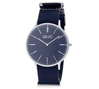 LIU JO TLJ966 NAVY Uhr Herrenuhr Lederarmband blau