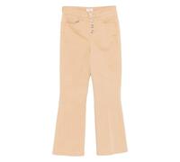 LIU JO - High-Rise Cropped Jeans With Flared Leg - Größe 30 - beige