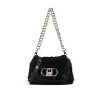 Liu Jo Icon S Schultertasche schwarz, Kunstfell, Damen