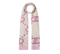 LIU JO Stola mit Logo 90 x 180 cm, X0661 Bright Candy, STOLA