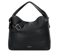 Liu Jo White Hobo Bag in Leder-Optik in Black, Größe 1
