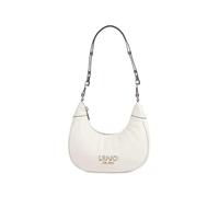 Liu Jo Kleine Schultertasche, cremefarben, Hobo-Stil mit verstellbarem Schultergurt