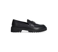 Liu Jo Leder-Mokassins "Cora" in Schwarz - Größe 38 | Damen Schuhe Halbschuhe