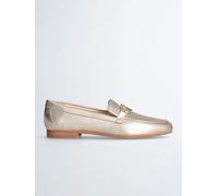 Liu Jo Leder-Mokassins in Gold - Größe 37 | Damen Schuhe Halbschuhe