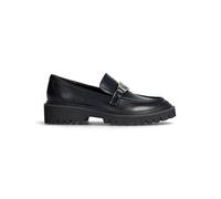 Liu Jo Leder-Mokassins in Schwarz - Größe 38 | Damen Schuhe Halbschuhe