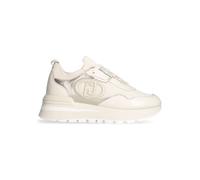 Liu Jo Leder-Sneakers "Amazing" in Beige - Größe 39 | Damen Sneakers