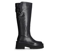 Liu Jo Leder-Stiefel in Schwarz - Größe 37 | Damen Stiefel