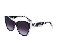 Liu·jo Lj784s Damen-sonnenbrille Black 6/CAT3 Black / White