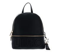 LIU JO Logo Backpack M Nero