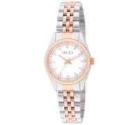Liu Jo - Nirya TLJ2807 Elegante Damenuhr mit Quarzuhrwerk aus zweifarbigem Stahl in Roségold