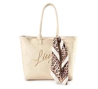 Liu Jo Plentia Shopper Tasche L 35 cm beige