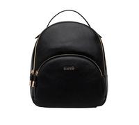Liu Jo Manhattan M Rucksack schwarz, Lederimitat, Damen, 10L