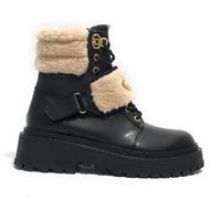 Liu Jo Stiefelette Leder/Fell Schwarz - 37